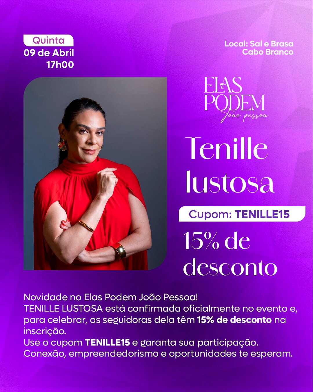 Elas Podem - 3ª edição João Pessoa